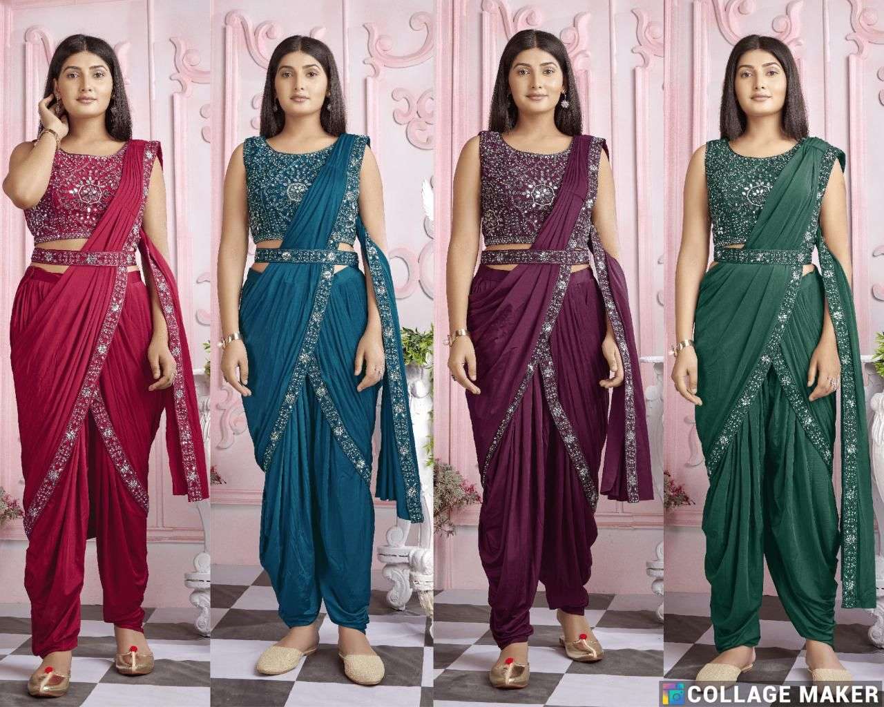 Punjabi saree style outlet